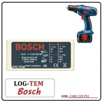 A4-4 / 2601119751 - LETREIRO DA FIRMA - PARAFUSADEIRA BOSCH - 1948 - GSR 14,4 VE - POS.20 - ORIGINAL