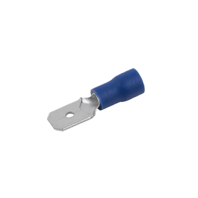 TERMINAL MACHO PRE ISOLADO AZUL B- 1,5