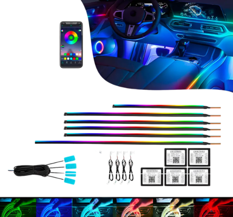 KIT RGB NANO 18X1 PREMIUM LDCAR