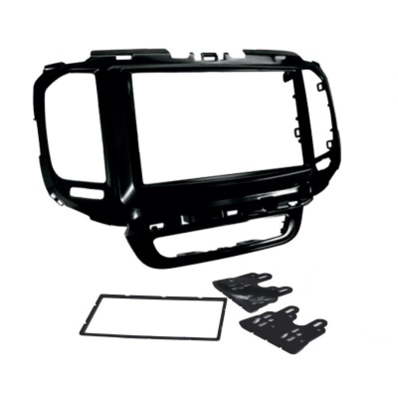 MOLDURA 2 DIN FIAT TORO G1 16/21 - BLACK PIANO UV PROTECTION