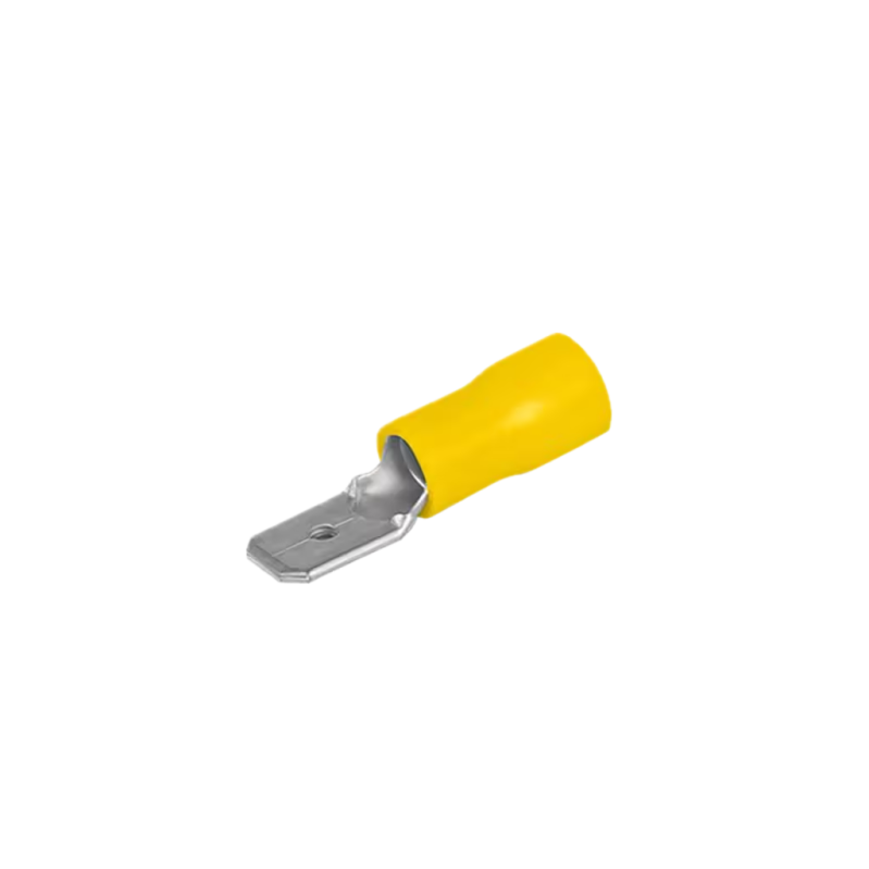 TERMINAL MACHO PRE ISOLADO AMARELO B - 2