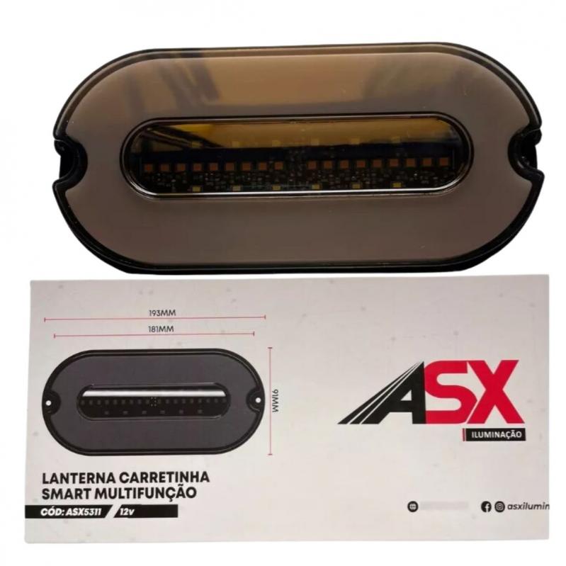 LANTERNA CARRETINHA SMART MULTIFUNCAO 12V - ASX5311