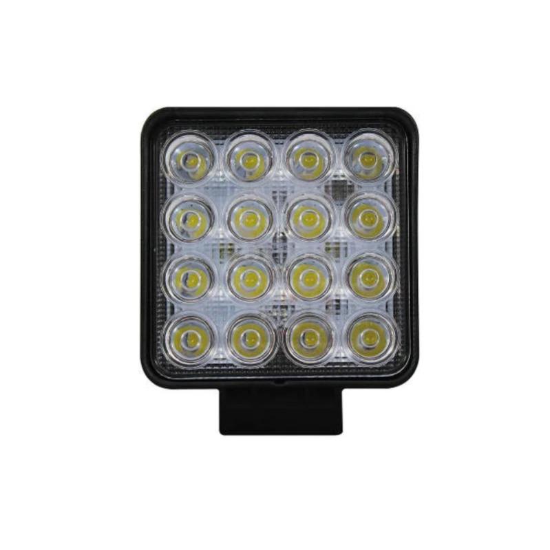FDM LED UNIVERSAL 12/24V (48W) 16 LEDS 6000K QUADRADO 2340LM