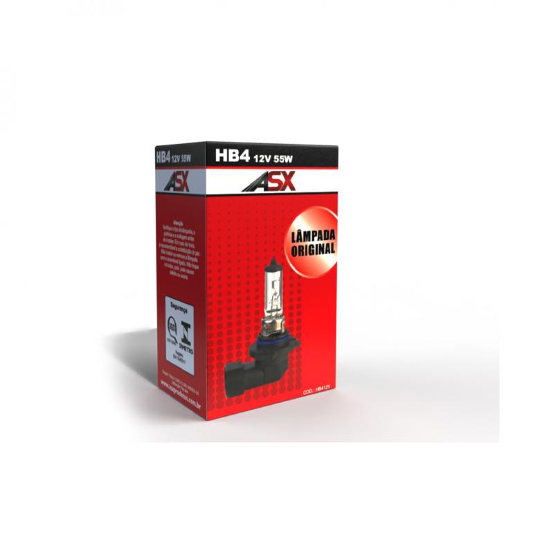 LAMPADA HB4 CLEAR - 55W - 12V - ASX2106