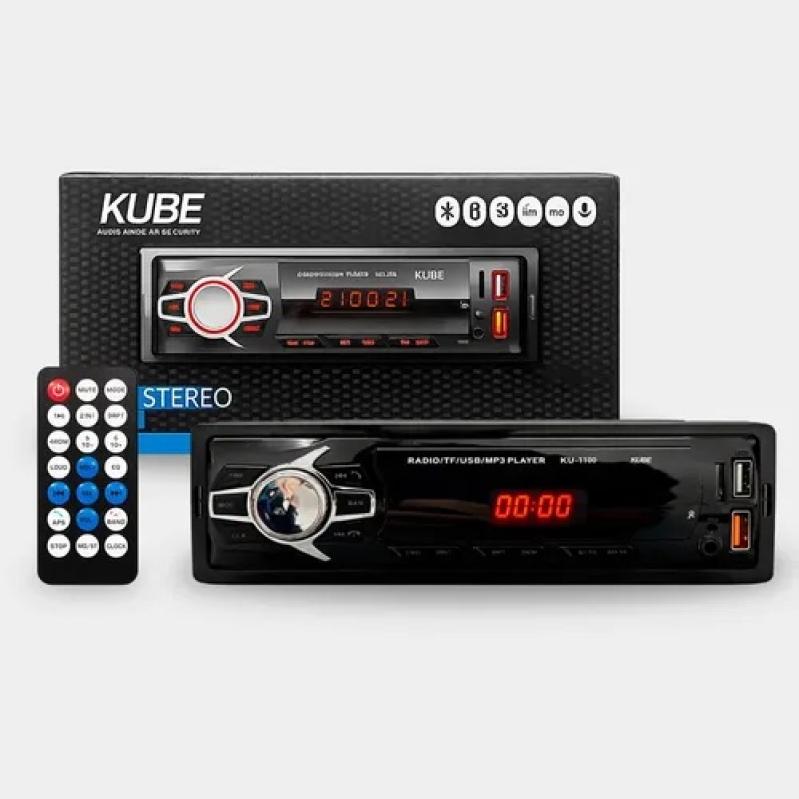 RÁDIO MP3 KUBE - 4X25 12V