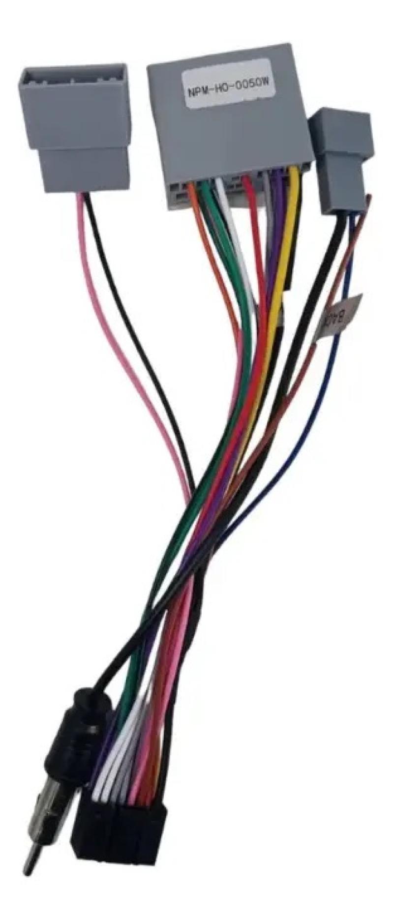 CHICOTE DE ALIMENTACAO COMPATIVEL COM HONDA UNIFICADO PADRAO CIVIC 2007/11 SEM CABLE CANBOX