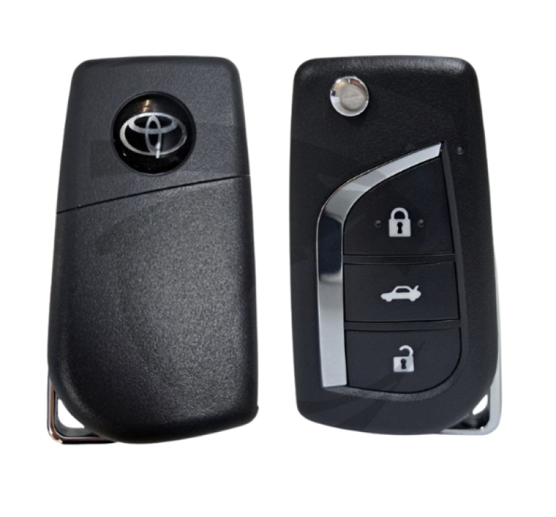 CHAVE CANIVETE TOYOTA 3BT POSITRON FLEX