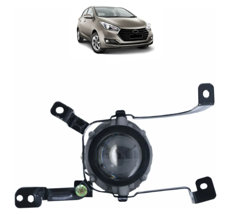 FAROL DE MILHA AVULSO HB20/HB20S 2016 2017 - LADO ESQUERDO