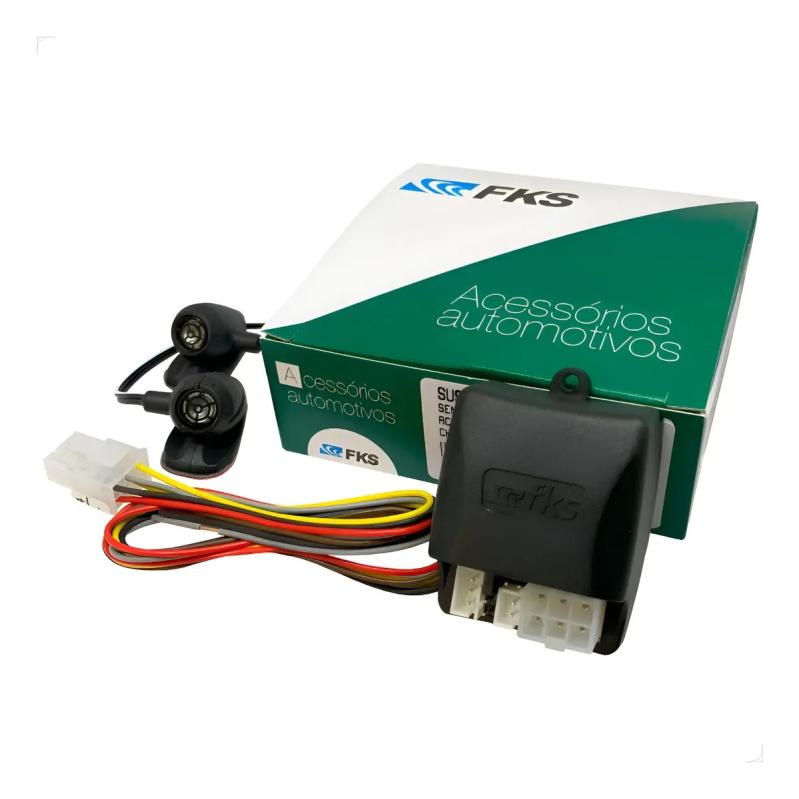 Sensor Ultrassom Universal Fks Sus200 Rl02 Central + Sensor
