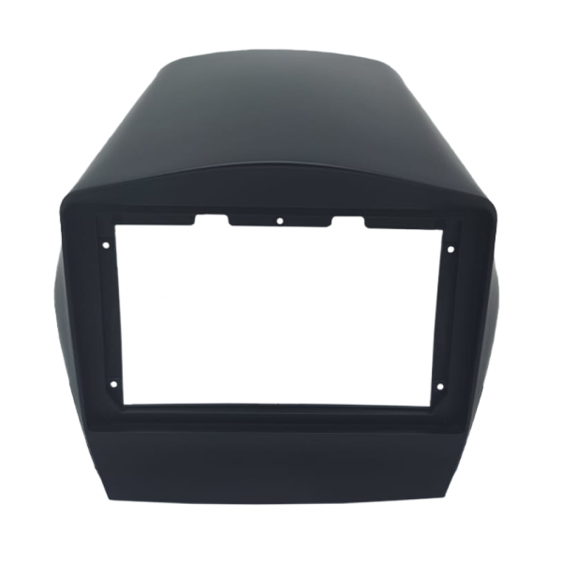 MOLDURA 2 DIN 9 HYUNDAI IX35 2010/19 PRETO FOSCO (CH) JOKER