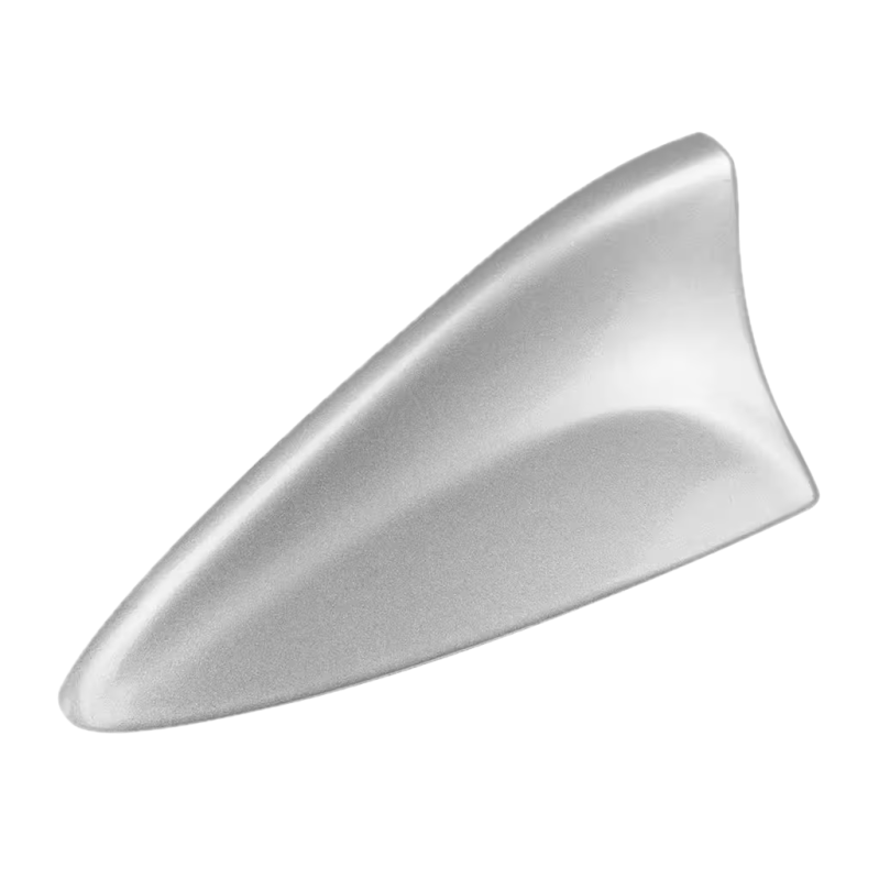 ANTENA TUBARAO SHARK PRATA