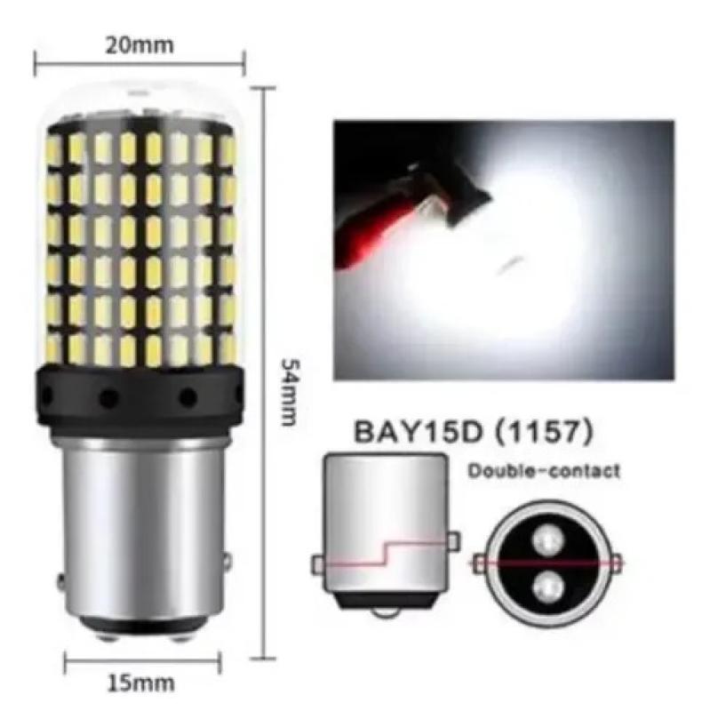 2 POLO 144 LEDS BRANCO
