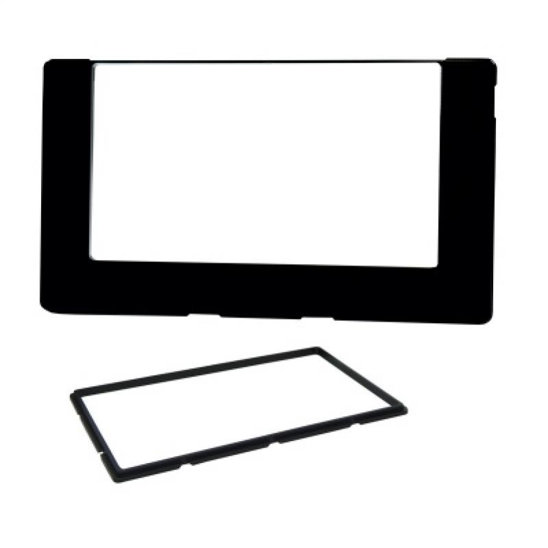 MOLDURA 2 DIN TOYOTA COROLLA 17/19 - BLACK PIANO UV PROTECTION