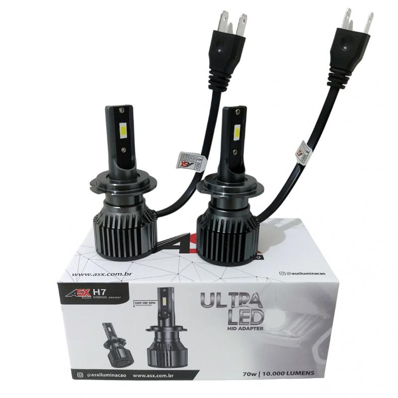 ULTRA LED CSP H7 70W 10.000 LUMENS BIVOLT - ASX1007