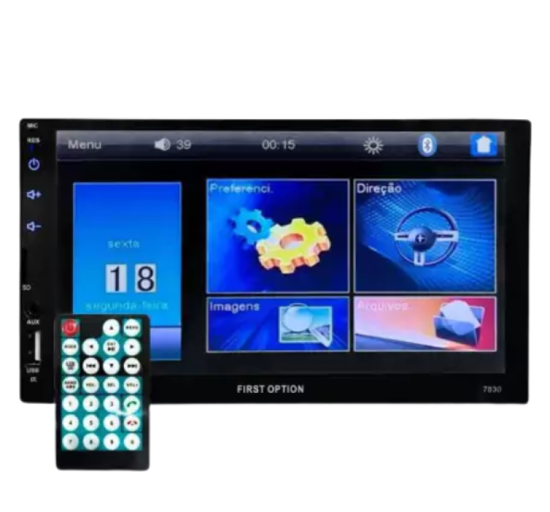 MP5 7P 2DIN 7830 TOUCH S/TV S/GPS ESP(AND+IOS)