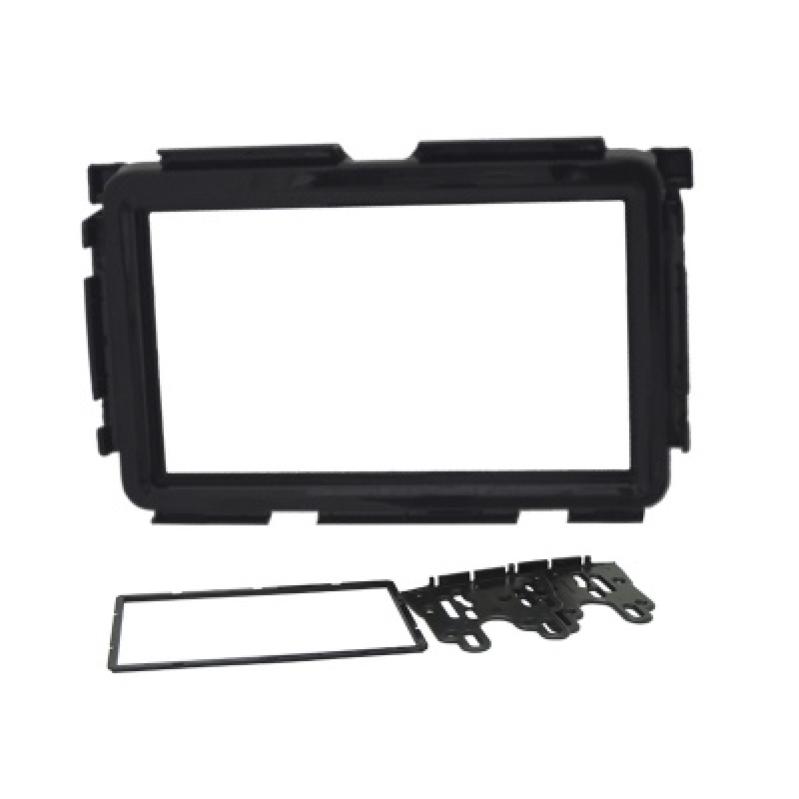 MOLDURA 2 DIN CHINES E JAPONES HONDA HR-V 15/21 - BLACK PIANO UV PROTECTION