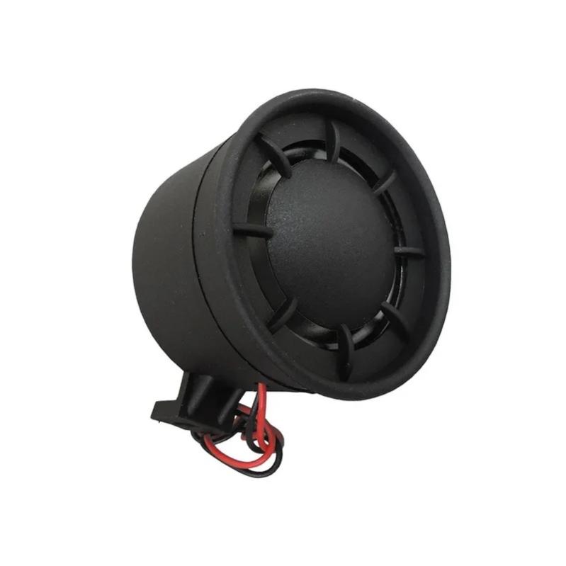 SIRENE EMBALADA 12V PRETA (SI 12V)