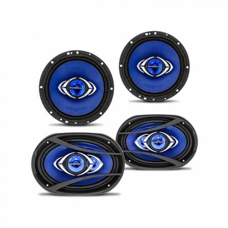 KIT PRATICO 1 PAR TRIAK 6“ + 1 PAR AF 6X9