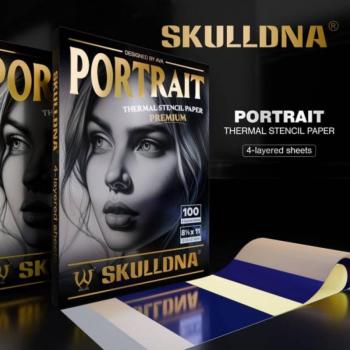 PAPEL THERMAL  SKULLDNA PORTRAIT - UNIDADE