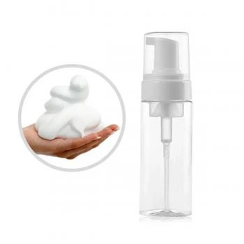 Frasco Espumador 150ml Transparente com Pump