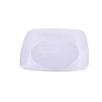 PRATO ACRILICO QUAD 15CM C/10 PRAFESTA