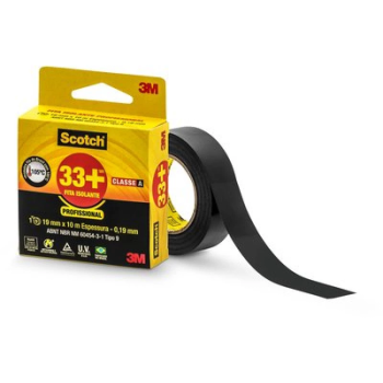 FITA ISOLANTE 19MMX05M SCOTCH 33+ 3M