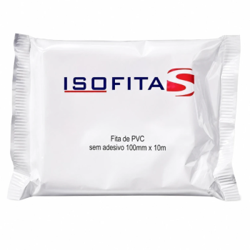 FITA PVC BRANCA 10MT - ISOFITAS