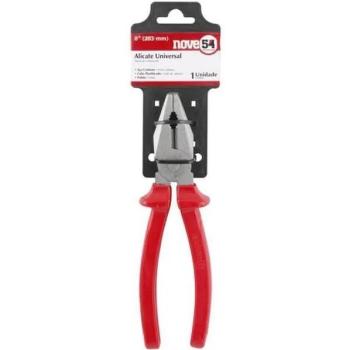 ALICATE UNIVERSAL 8“ AC POLIDO HOBBY 954