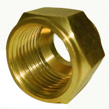 PORCA FLANGE 1/2 SAE LATAO USINADA