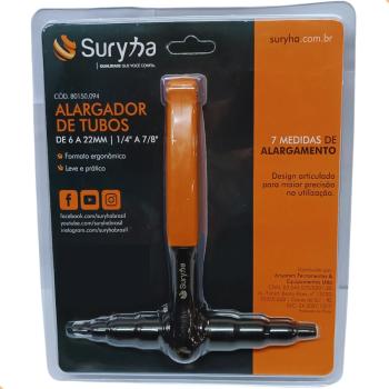 ALARGADOR DE TUBOS 1/4“ A 7/8“ PREMIUM - SURYHA 80150.094