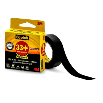 FITA ISOLANTE 19MMX10M SCOTCH 33+ 3M