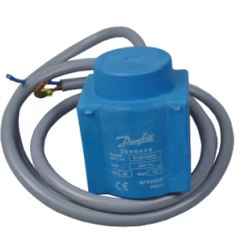 BOBINA VALVULA SOLENOIDE 14W 220V 50/60HZ C/ CABO - DANFOSS