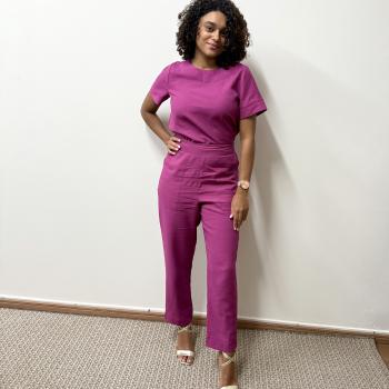 Conjunto Bella- Blusa C/Calça