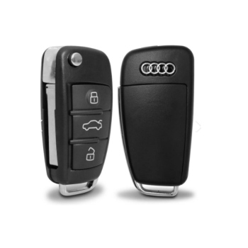 TELECOMANDO CANIVETE AUDI CHIP ID48 3 BOTÕES