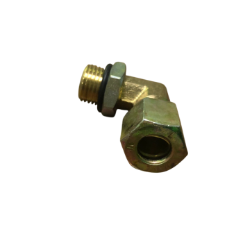 COTOVELO FERRO MACHO C/ ORING 16X10 P/ MANGUEIRA 10