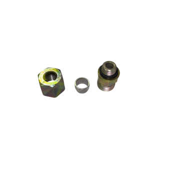 CONECTOR MACHO M12 X TUBO DE 10 MM (DR)