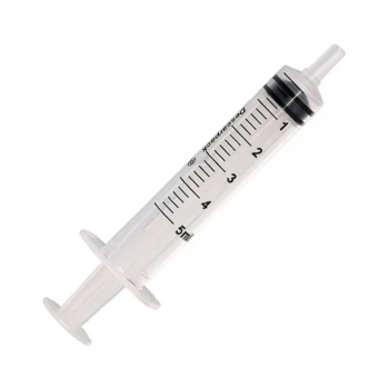 SERINGA HIPODÉRMICA S/ AGULHA LUER SLIP 05ML  (UNIDADE) - LOTE: 2SSLAA0217 VÁL: 04/28 - DESCARPACK