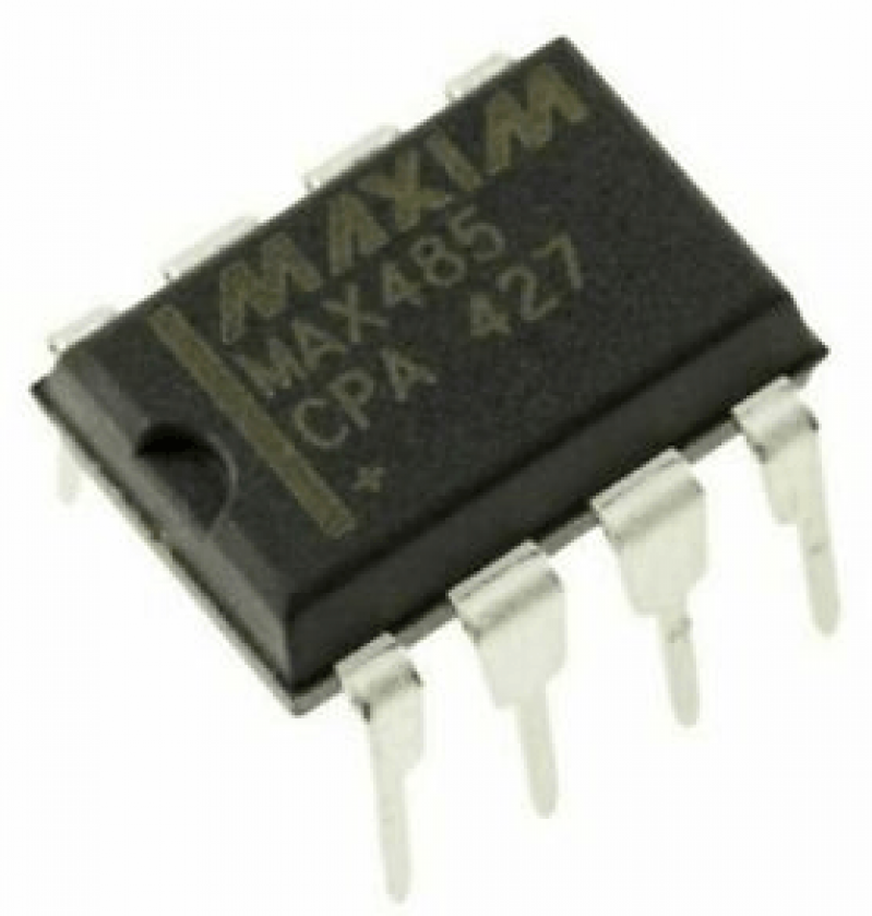 CIRCUITO DE COMUNICAÇÃO RS-422/RS-485 HALF-DUPLEX MAX485CPA DIP-8 ...