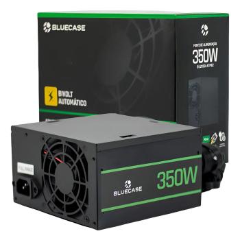 FONTE ATX PS/2 350W BI AUTO BLU350-ATPS2 BLUECASE PRETO