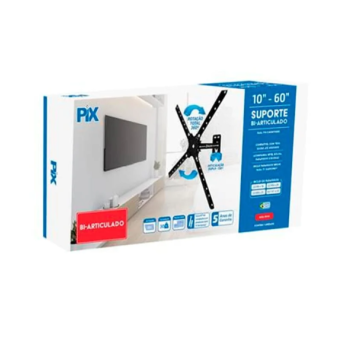 SUPORTE TV BIARTICULADO 10 A 60 INOBRE