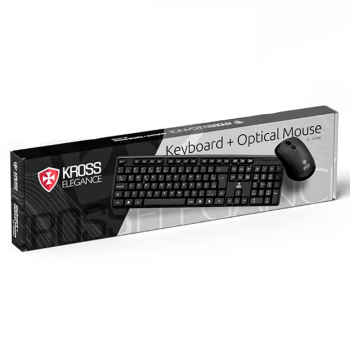 KIT TECLADO E MOUSE KROSS C/FIO KE-KM400V1 2