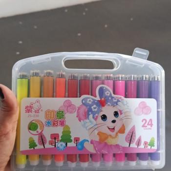 KIT 24 canetas caderno Bobbie Goods