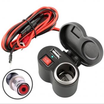 Carregador de celular para moto