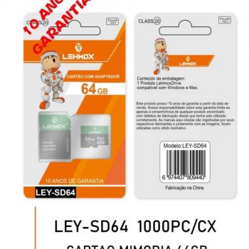 Cartão de memoria 64GB