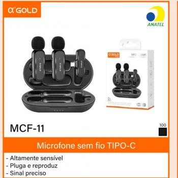 Microfone lapela MCF-10