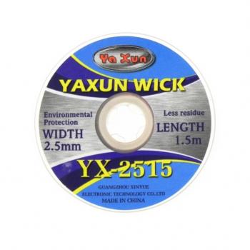 Malha dessoldadora 2.5mm YAXUN