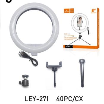 Ring light 8 polegadas LEY-271