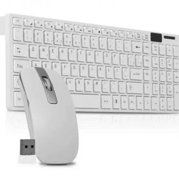 Kit teclado e mouse sem fio