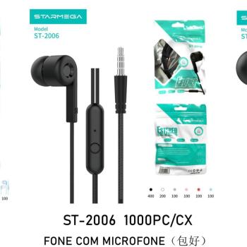 FONE COM FIO STARMEGA ST-2006