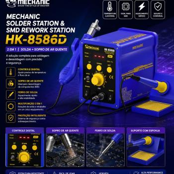ESTAÇAO DE  RETRABALHO MECHANIC HK-8586D